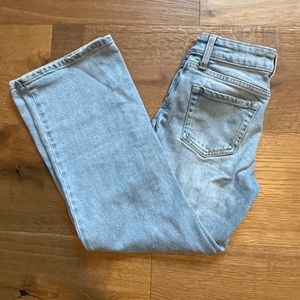Treasure & Bond Girls High Rise Wide Leg Jeans (Size 8)